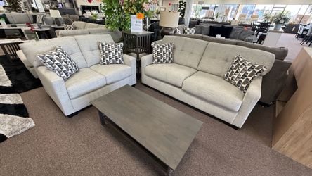 2 PC SOFA AND LOVESEAT