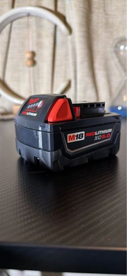 Milwaukee m18 XC 5.0ah battery