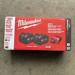 Milwaukee M-18 RedLithium XC 5.0 Starter Kit 