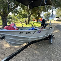 Gregor Fishing Boat & Trailer Only no engine