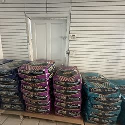 Different Varieties Of dog Food 