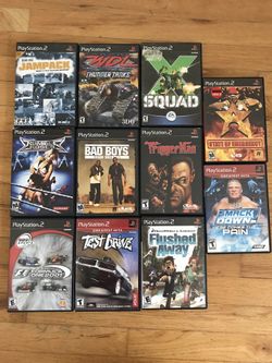 Play station 2 games