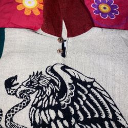 Mexican Flag Pancho Hood
