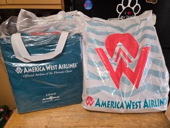 1999 Phoenix Open America West Airlines Stadium Seat Cushions New 6