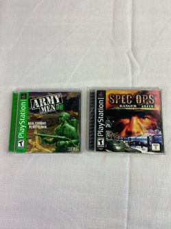 Two PlayStation One Games