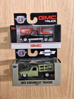 Diecast  M2 Machines Cheyenne Sierra 1500 GMC Chevrolet  C10 Squarebody