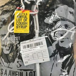 Awful Lotta Cough Syrup X Asaali Collab Black And Gray