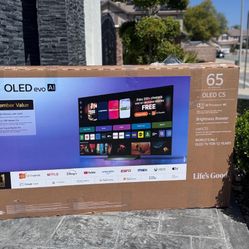 65C5 65” Lg smart 4k oled hdr tv