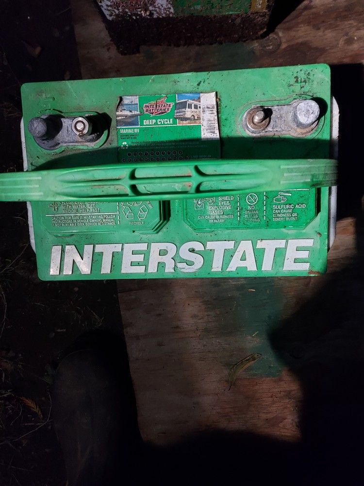 Interstate Deep Cycle Battery