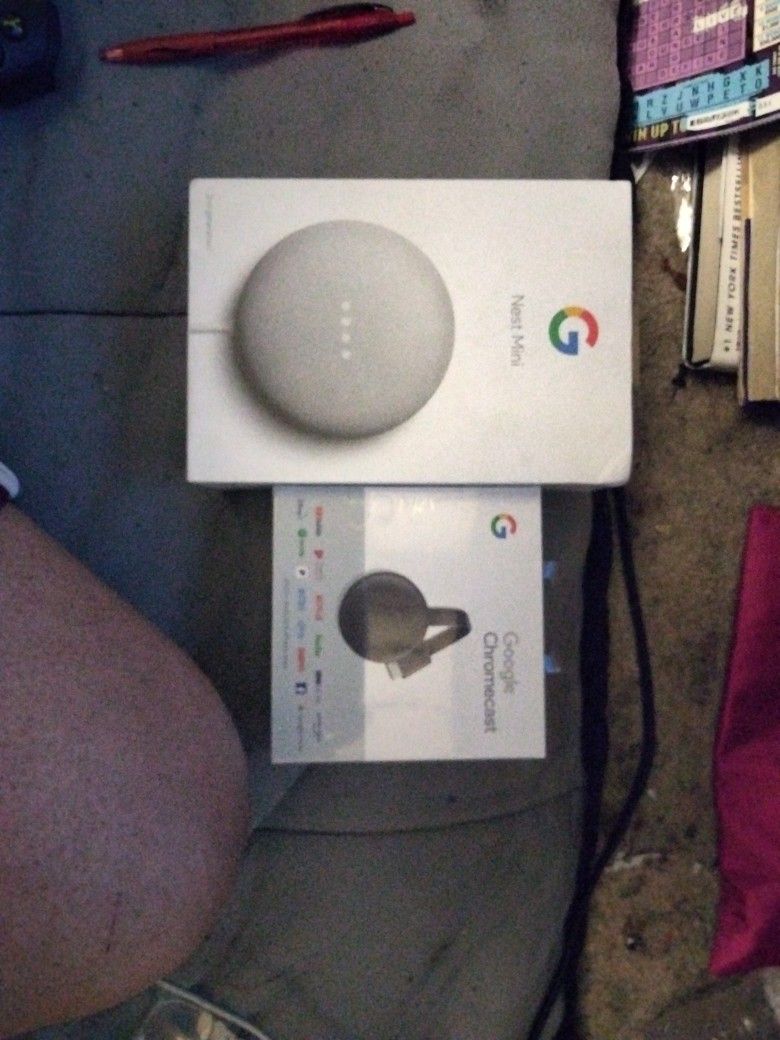 $60.00 (Google Bundle) Google Chromecast + Google Nest Mini