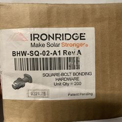 Ironridge UFO Square Bolt