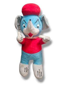 Vintage mouse display plush