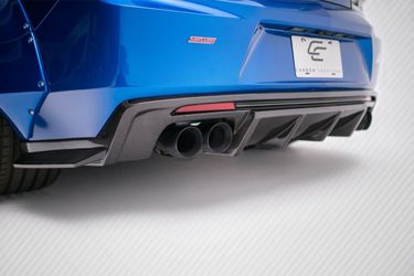 Blemished 2016-2018 Chevrolet Camaro Carbon Creations Grid Rear Diffuser - 1 Piece