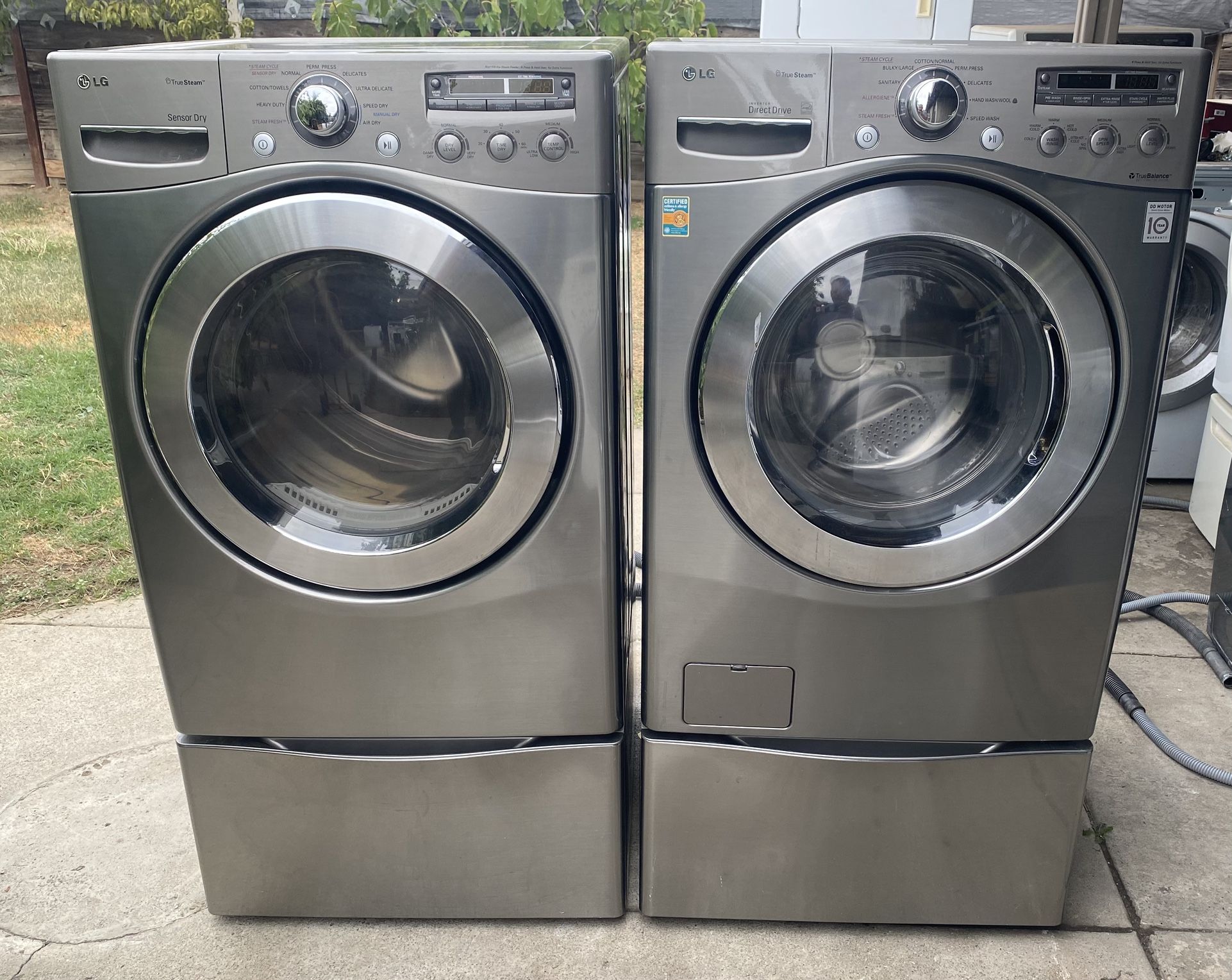 LG Washer And Gas Dryer