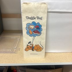 Disneyland 1986 Doggie bag 