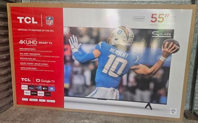TCL 55" 4K Google Smart TV Brand New - $160 Firm