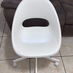 IKEA LOBERGET MALSKÄR White Swivel Office Chair 