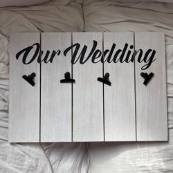 Wedding Photo Holder Frame
