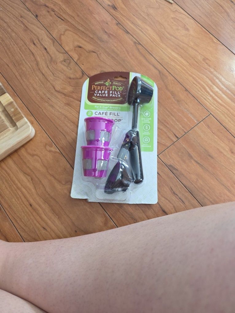 Coffee Scoop And Reusable K Cups