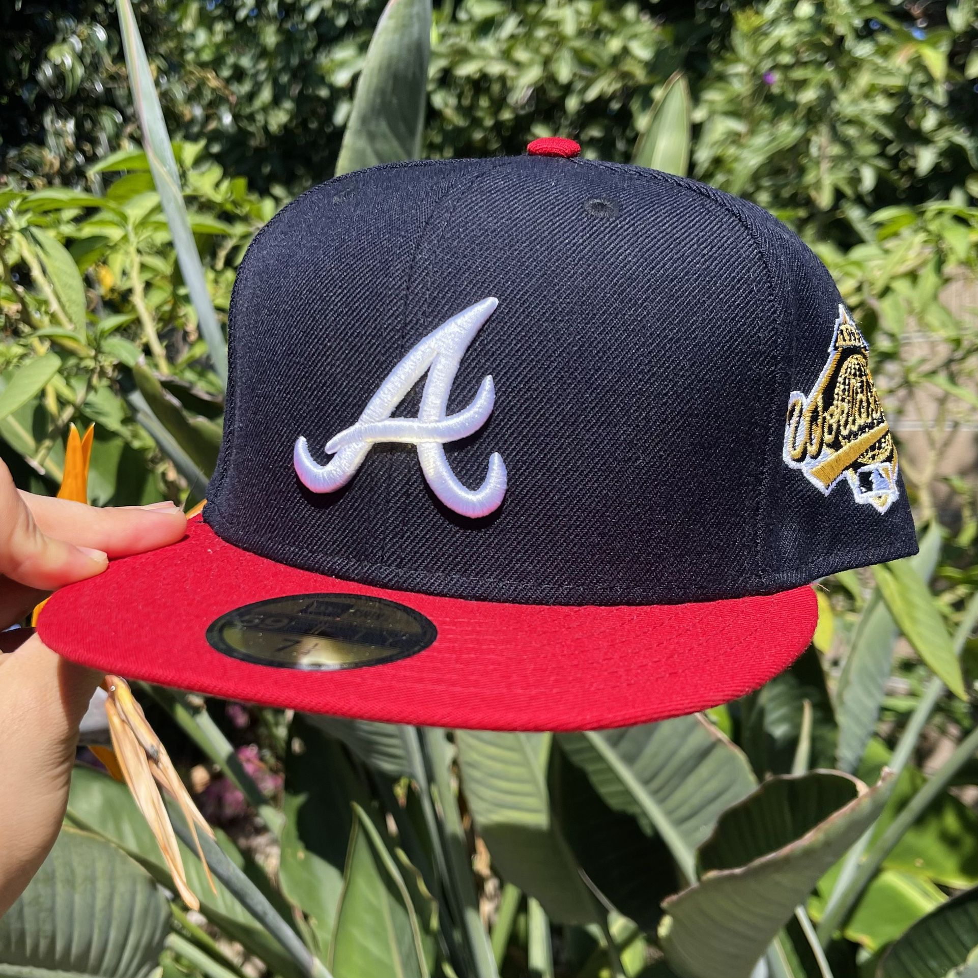 Atlanta Braves 95’ World Series 2 Tone Fitted Size 7 1/4