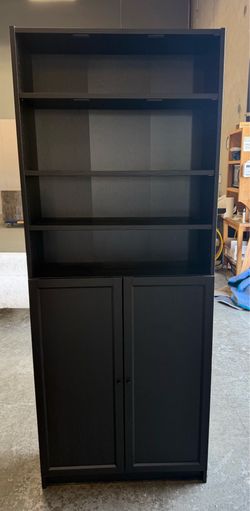 Black cabinet