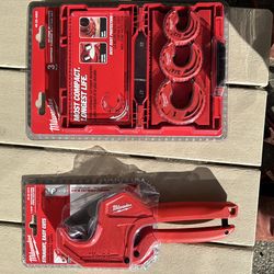 1-5/8 ratcheting pipe cutter/3 piece close, quarters copper tubing cutter set