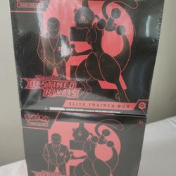 DESTINED RIVALS ETB POKEMON CARDS