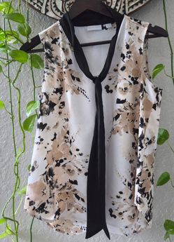 NY & Co Sleeveless Blouse size S