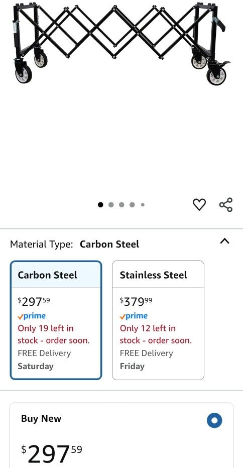 Carbon Steel Funeral Stretcher Truck Church Truck Casket Stand Trolley Cart Fordable coffin cart