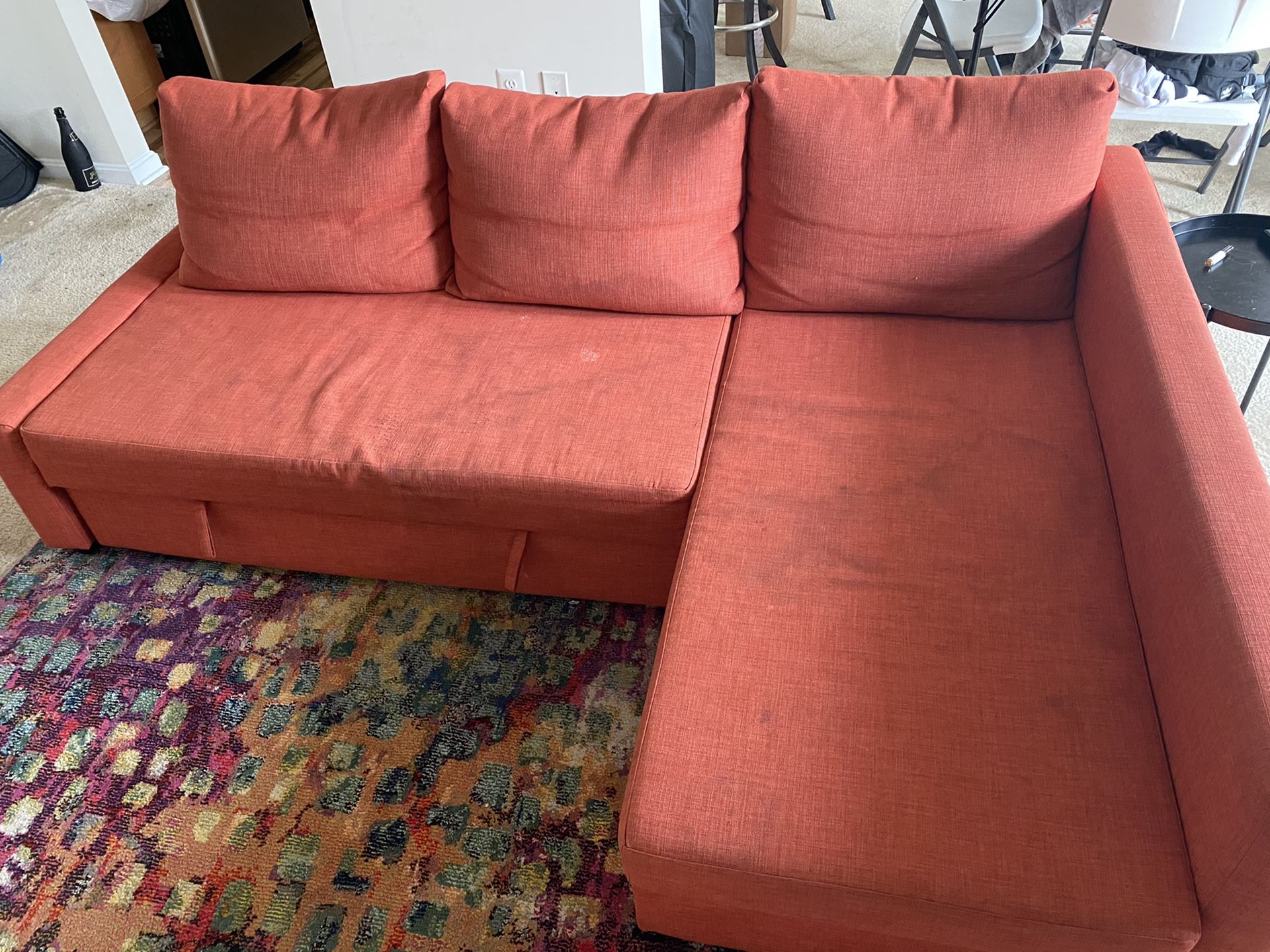 Sectional Sleeper Sofa with Storage