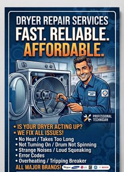 Dryer and washer