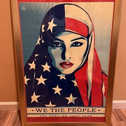 “We The People” Framed Art Poster