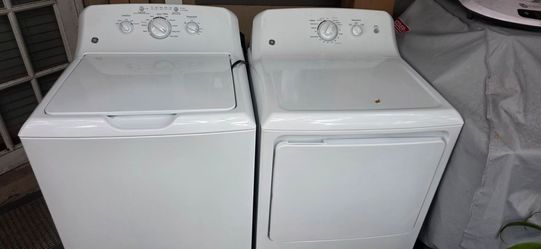 GE washer and  gas dryer new condition