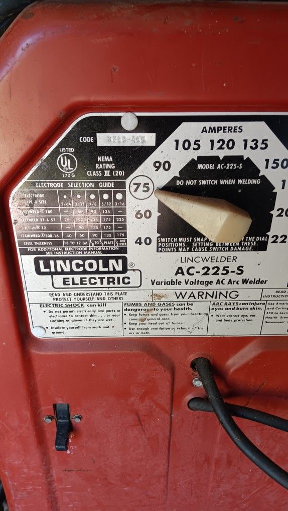 Lincoln Ac Arc Welder