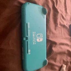 A blue Nintendo