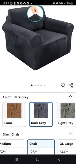 Velvet Stretch Slip Cover