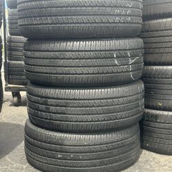 SET OF TIRE 265 50 20 BRIDGESTONE 85% LIFE