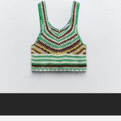 Zara Crochet  Top