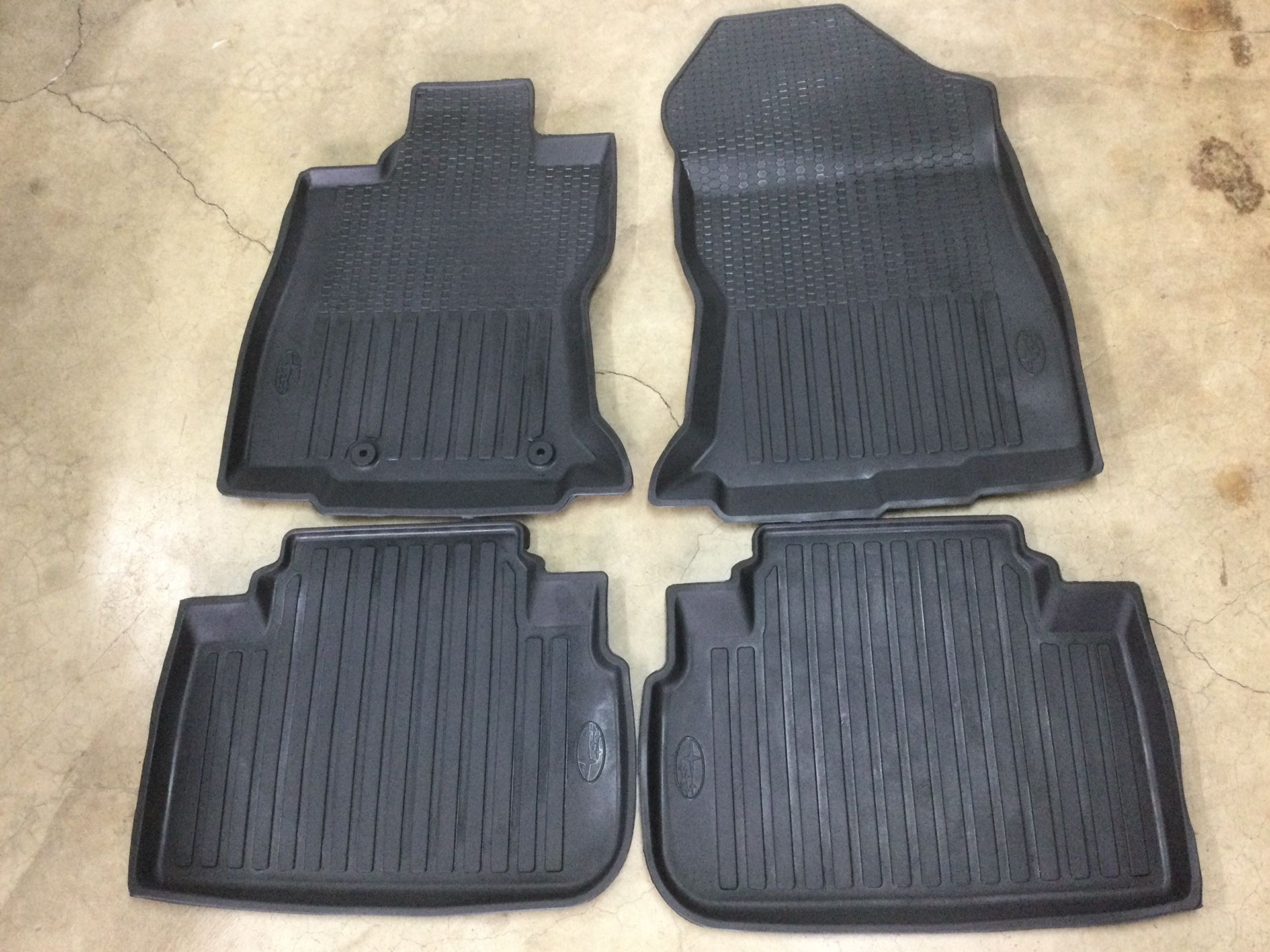 Genuine OEM Subaru Forester All Weather Floor Mats 