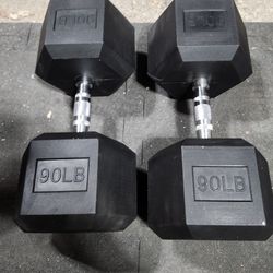 90lb DUMBBELL PAIR