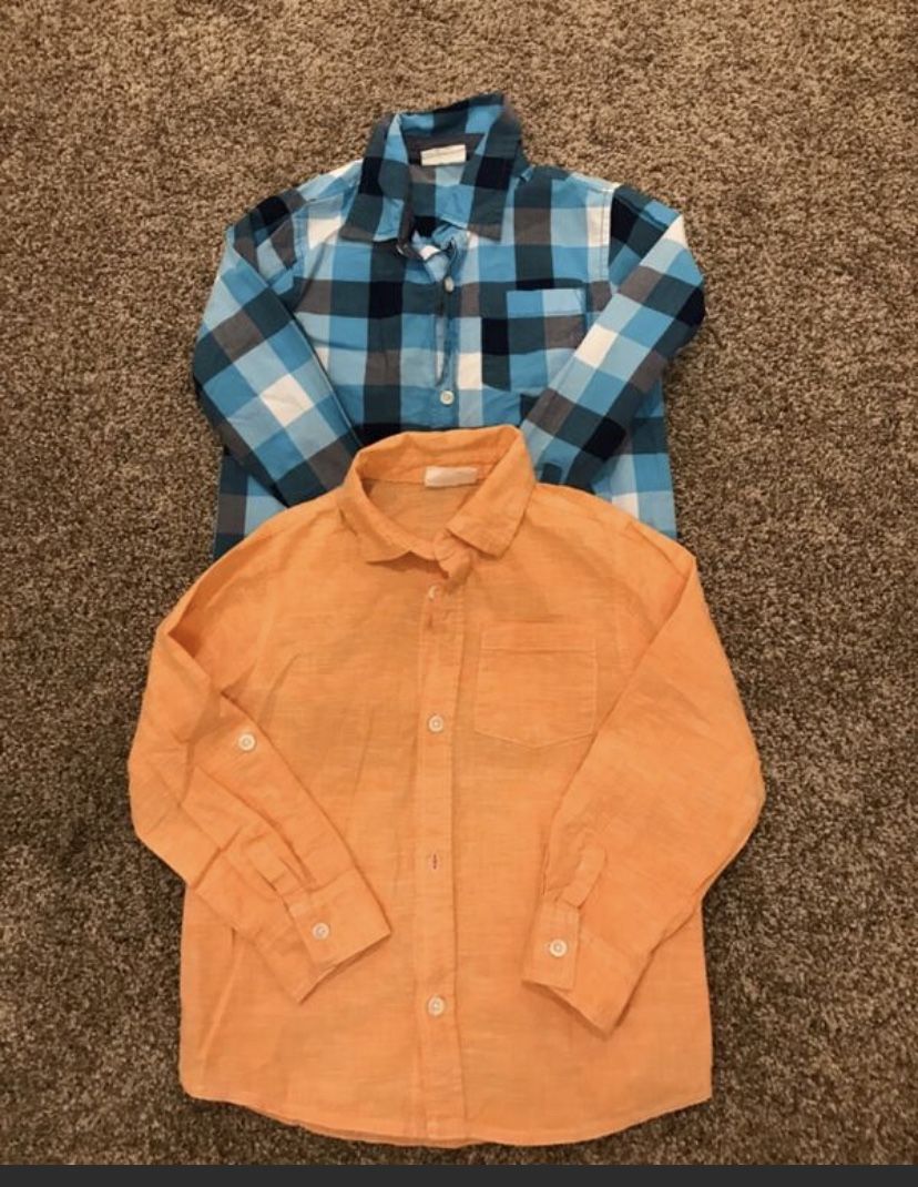 Boys 5-5/6 shirt lot