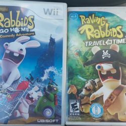 Rabbids Video Games For Nintendo Wii
