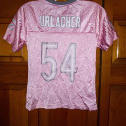 YOUTH GIRLS SMALL (7-8) CHICAGO BEARS URLACHER REEBOK JERSEY 