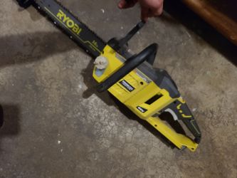 Ryobi 40volt chainsaw
