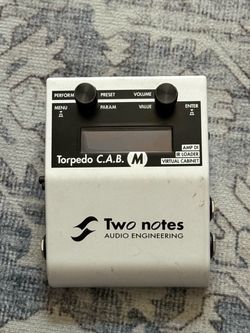 Two Notes Torpedo Cab M