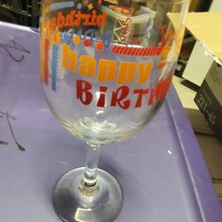 6 HAPPY BIRTHDAY DRINKING GLASSES