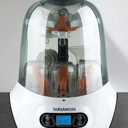 Baby Brezza Baby Bottle Sterilizer and Dryer Machine Electric Steam Sterilization Universal Fit Pacifiers Glass Plastic and Newborn Feeding B for Sale in Queens NY OfferUp