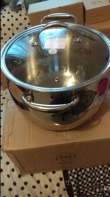 Olla de 12 qt tri-ply princess house for Sale in San Marcos, CA