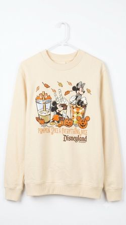 Mickeymouse minnie mouse autumn sweatershirt