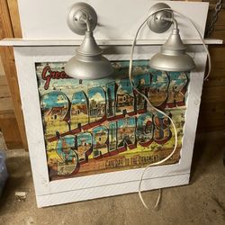 Radiator Springs Vintage Sign